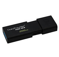 Флеш-накопитель Kingston DT100G3 256GB (USB 3.0) Black