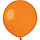 Латексна кулька Kalisan 18"(45 см) Standard Orange | Пастель помаранчевий, фото 3