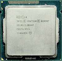 Процесор s1155 Intel Pentium G2020T 2.5GHz 2/2 3MB DDR3 1333 HD Graphics 35W бу #