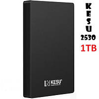 Зовнішній жорсткий диск KESU 2530 Expansion 1ТВ Black Windows 11/10/8/7/Vista/XP, Mac OS X, Linux OS. Компактний