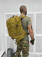 Тактичні військовий рюкзак койот, армійський штурмовий рюкзак
