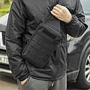 Чоловіча тактична нагрудна сумка слінг через плече Order із системою MOLLE на одне плече, фото 2