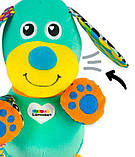 М'яка іграшка підвіска Собачка зі звуком Lamaze L27023, фото 3