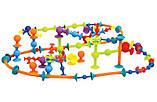 Конструктор на мініприсосках 75 деталей Fat Brain Toys MiniSquigz F107ML, фото 5