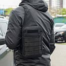 Чоловіча тактична нагрудна сумка слінг через плече Order із системою MOLLE на одне плече, фото 5