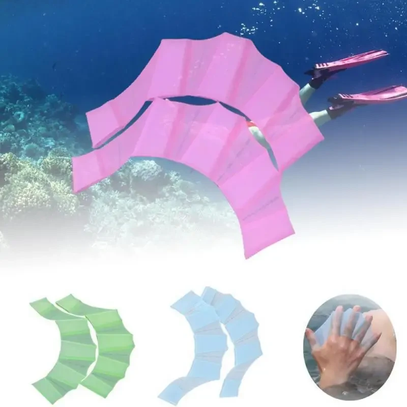 Ласты для плавания Pink S, на руки - фото 1 - id-p2191237862