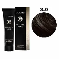 Крем-краска для волос T-LAB Professional Premier Noir Innovative Cream 3.0 натуральный темный шатен 100 мл