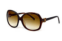 Коричневые брендовые очки шанель для женщин Chanel Shoper Коричневі брендові окуляри шанель для жінок Chanel