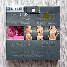 Набір 2 шт. жіночі стрінги ATLANTIC розмір M з декоративними стрічками, фото 4