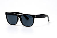 Детские черные очки солнцезащитные 1027bl Shoper Дитячі чорні окуляри сонцезахисні 1027bl