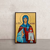 Икона Святая Ангелина Сербская размером 10 Х 14