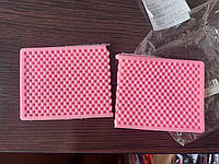 Молд кондитерский Жемчуг з дефектом разорваный 25 на 10см розовый