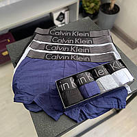 Мужские трусы мужской набор трусов Calvin Klein 4 шт Shoper Чоловічі труси чоловічий набір трусів Calvin Klein