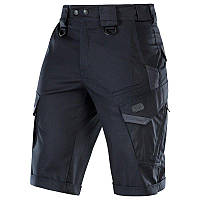 Шорты тактические M-Tac Aggressor GenII Flex Shorts-Navy Blue,шорты м-так синие с карманами для военных и ДСНС