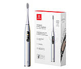 Електрична зубна щітка Oclean X Pro Digital Electric Toothbrush Glamour Silver (6970810552560), фото 2