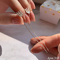 Срібні протяжки герб( можна у позолоті)