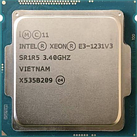 Процессор s1150 Intel Xeon E3-1231 V3 3.4-3.8GHz 4/8 8MB DDR3/DDR3L 1333-1600 80W бу