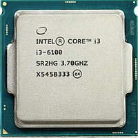 Процессор s1151 Intel Core i3-6100 3.7GHz 2/4 3MB DDR3L 1333-1600 DDR4 1866-2133 HD Graphics 530 51W б/у