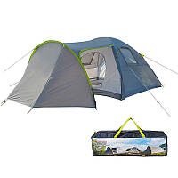 Четырехместная палатка на два входа Green Camp GC1009-2