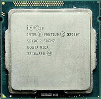 Процессор s1155 Intel Pentium G2020T 2.5GHz 2/2 3MB DDR3 1333 HD Graphics 35W бу #