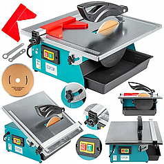 Потужний плиткоріз з водяним охолодженням Euro craft sm 201 : 1500 Вт, 180 мм диск, вага 11 кг