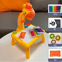 Дитячий стіл проектор для малювання зі слайдами 3 в 1
