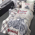 Комплект постільної білизни ранфорс підлітковий Clasy Speedway