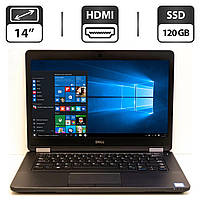 Ультрабук Dell Latitude E5470 / 14" TN / Intel Core i5-6300U (2(4) ядра по 2.4-3 GHz) / 4GB DDR4 / 120GB SSD / HD Graphics 520 /