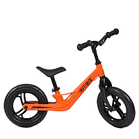 Біговел дитячий Profi Kids LMG1249-4 помаранчевий, 12 дюймів Shoper