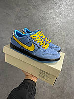 Мужские кроссовки Nike SB Dunk Low x Powerpuff Girls Prox QS Bubbles сине-желтые