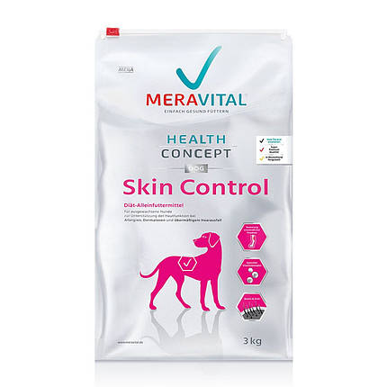 Сухий корм для собак Mera MVH Skin Control 3 кг, фото 1