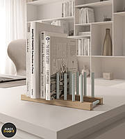 Подставка для книг, деревянная подставка для книг DP-6 Голубой