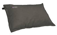 Terra Incognita Подушка  самонадувна Pillow 50x30 сіра - з клапаном з латуні, та велюровою поверхнею