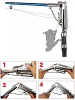 Телескопический спиннинг - Длина 2,1 м, с автоподсечкой.