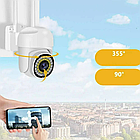 Вулична камера Wi-Fi, V60 TUYA 4MP / Дистанційна камера на вулицю / Відеокамера вулична, фото 6