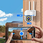 Вулична камера Wi-Fi, V60 TUYA 4MP / Дистанційна камера на вулицю / Відеокамера вулична, фото 3