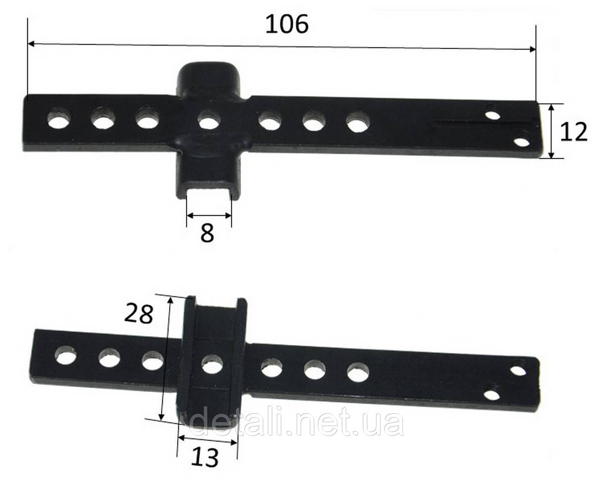 Направляющая лобзика Интерскол МП-100 ( 15.03.01.00.00 ) - фото 2 - id-p304611842