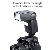 Спалах PHOTOOLEX M500 Flash Speedlite для Canon Nikon Sony Panasonic Olympus Fujifilm Pentax Sigma