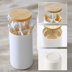 Бокс для вушних паличок і зубочисток Bathlux, 7 кольорів