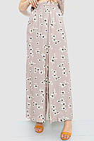 Штани жіночі штапель, колір бежевий, 102R330