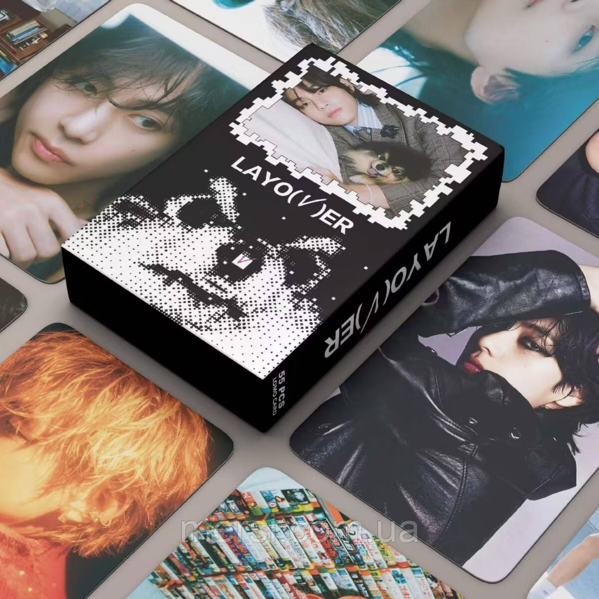 Карточки bts K-POP lomo кейпоп карти к поп Бтс Бантан картки - Layo(v)er- 55 шт, фото 1