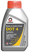 Тормозная жидкость Comma DOT 4 BRAKE FLUID 500мл