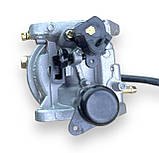 Карбюратор з електроклапаном 188F 13-16лс для мотоблока мотопомпи генератора, фото 3