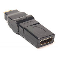 Переходник mini HDMI AM to HDMI AF PowerPlant KD00AS1300 JLK
