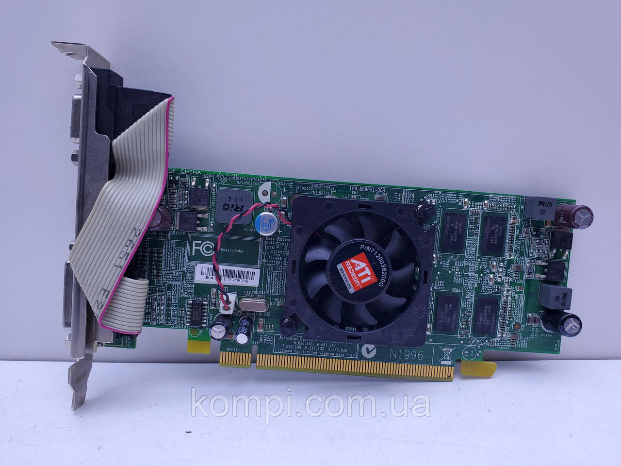 Відеокарта Sapphire Radeon HD 5450 512MB (GDDR3,64 Bit,PCI-Ex,Б/у)