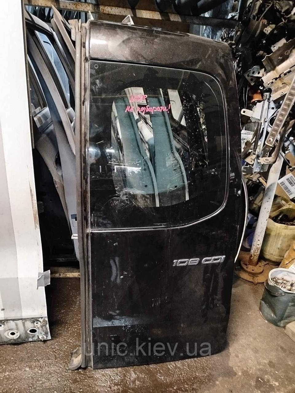 Двері задня права розпашна Mercedes Citan під скло б/в