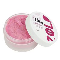 Скраб для брів рожевий мини (50мл) ZOLA