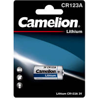 Батарейка Camelion CR 123A Lithium * 1  CR123A-BP1  JLK