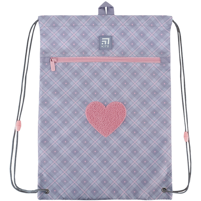 Сумка для взуття Kite Fluffy Heart K24-601M-23