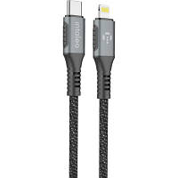 Дата кабель USB-C to Lightning 1.2m CBGPD30WTL1 30W grey Intaleo 1283126518089 JLK